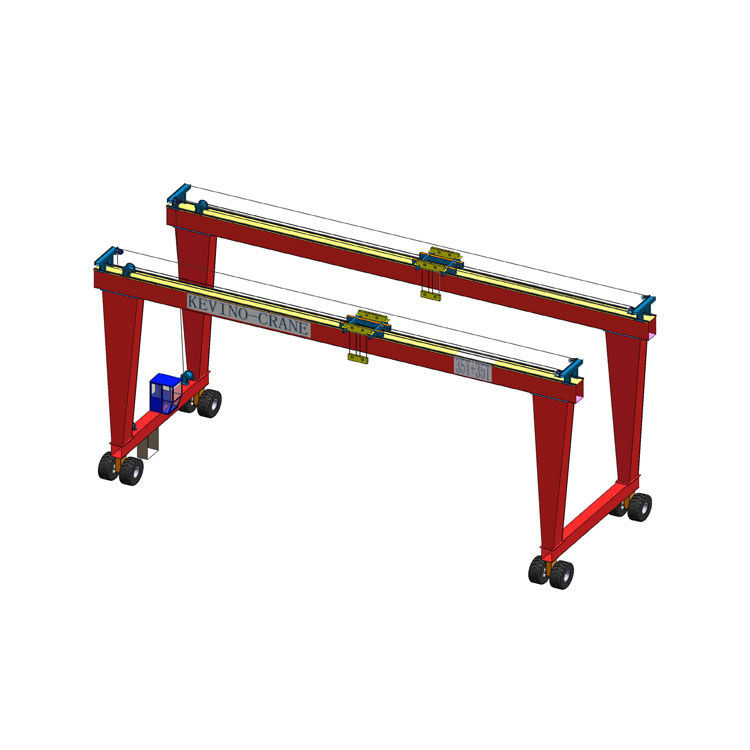 Tires Mounted Gantry Crane for Lifting Precast Girder